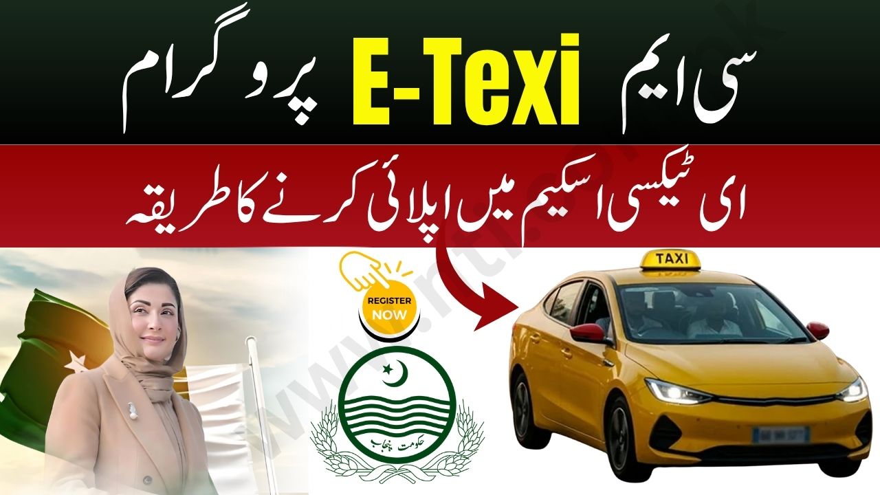 CM Punjab E-Taxi Scheme